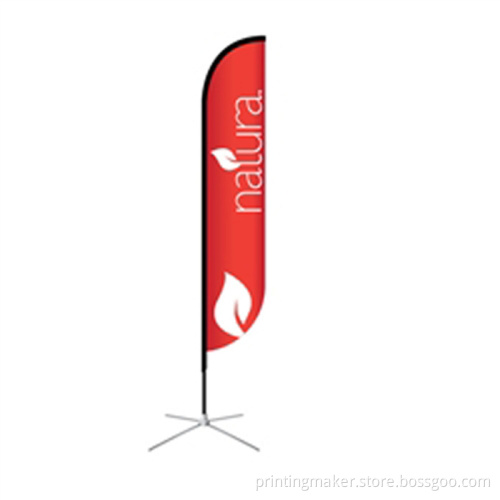 3M High Feather Printing bow banner / wind banner flag+Ground stand / Grass Spike